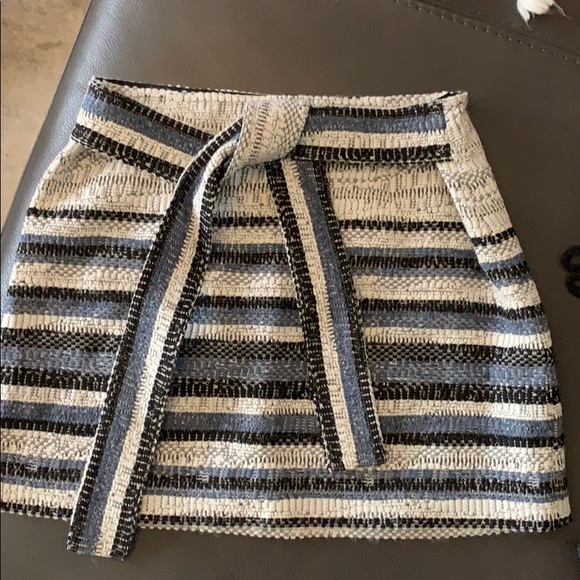 Derek Lam 10 Crosby Tweed Mini Skirt - Picture 2 of 4